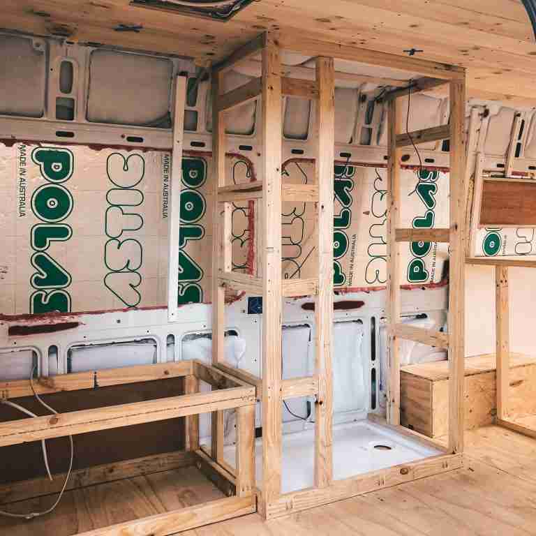 Campervan Shower Build