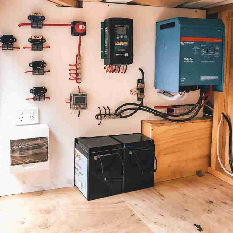 Campervan Electrical panel