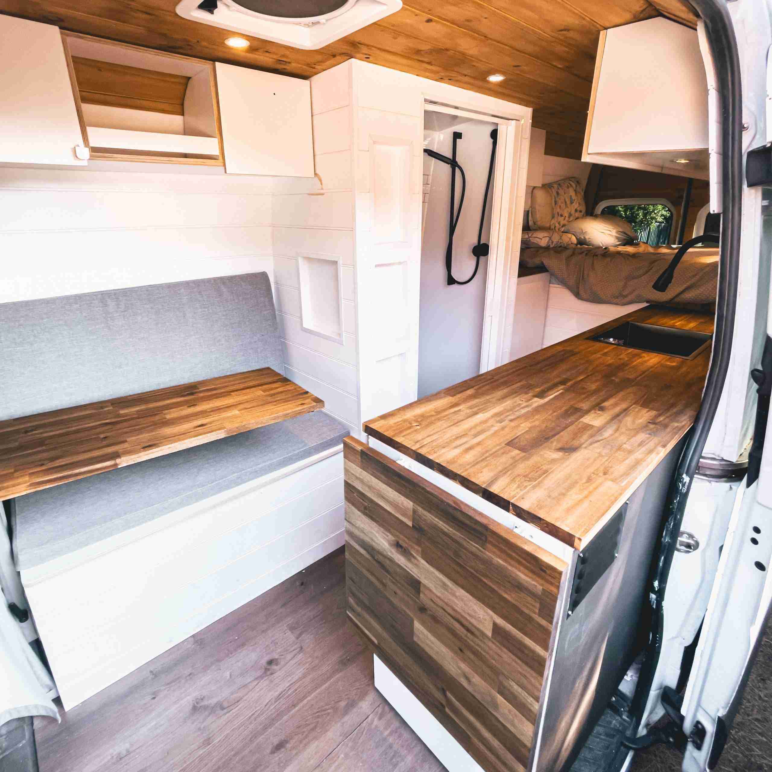 Campervan bathroom