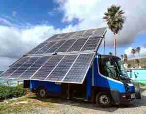 Van solar panel