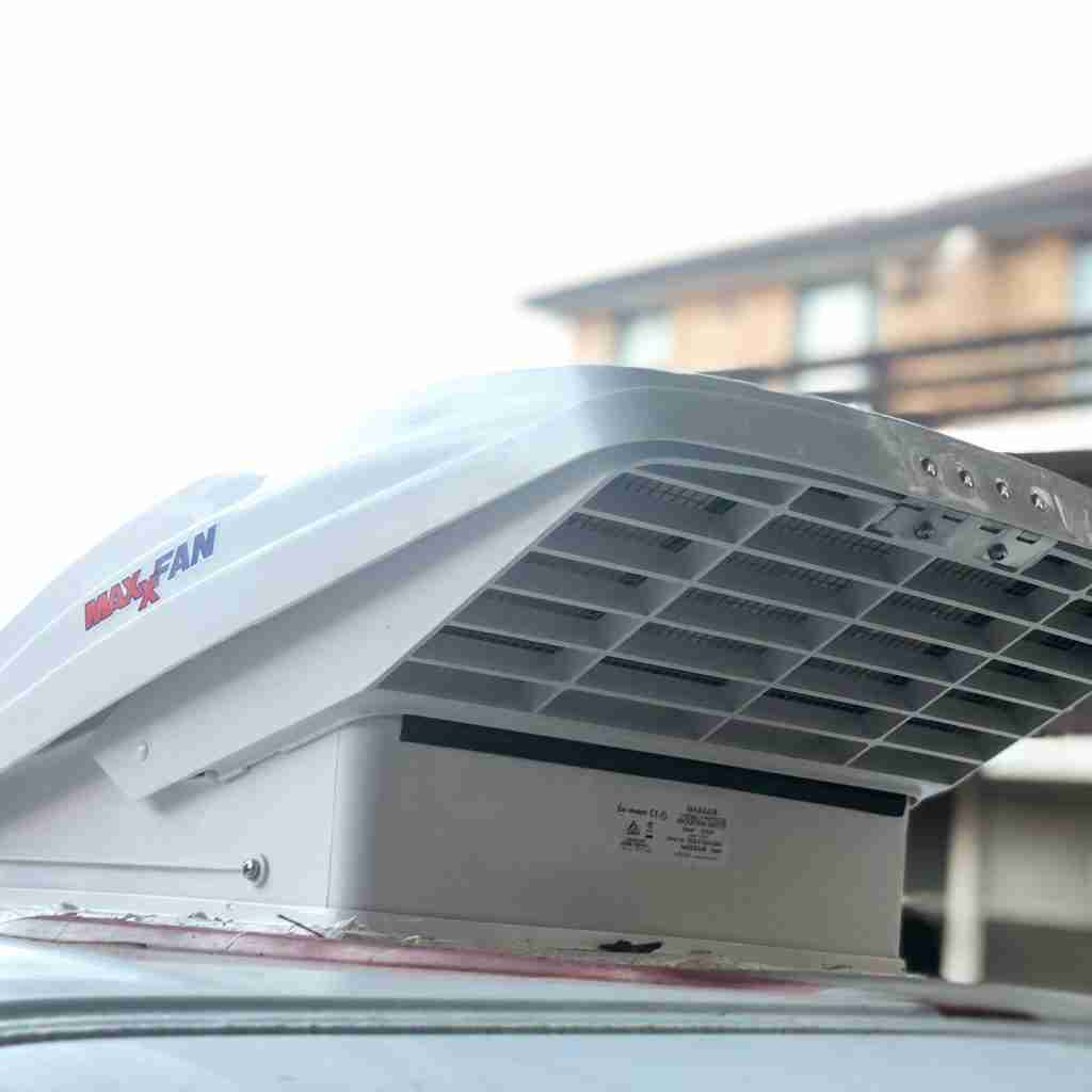 MaxxAir Fan Dulux installed