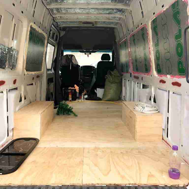 Sprinter camper van Sound Proofing