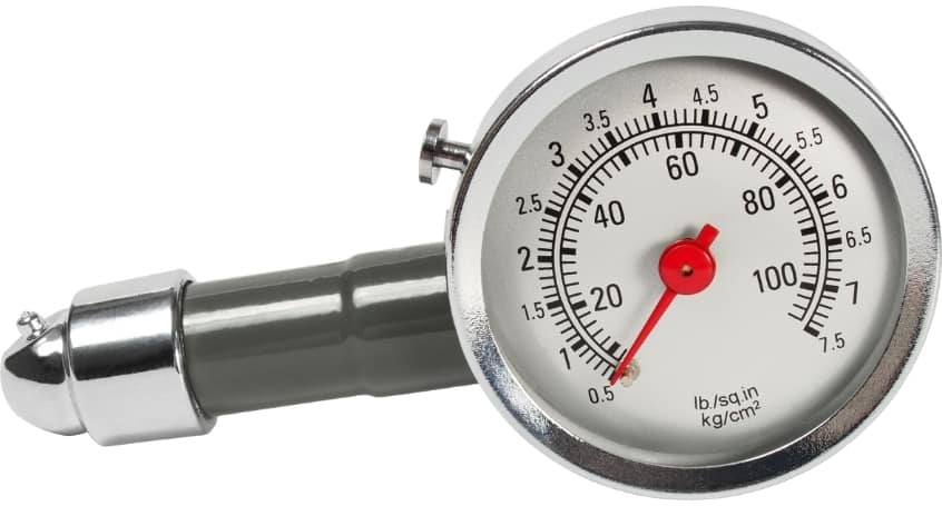 hand tyre pressure gauge