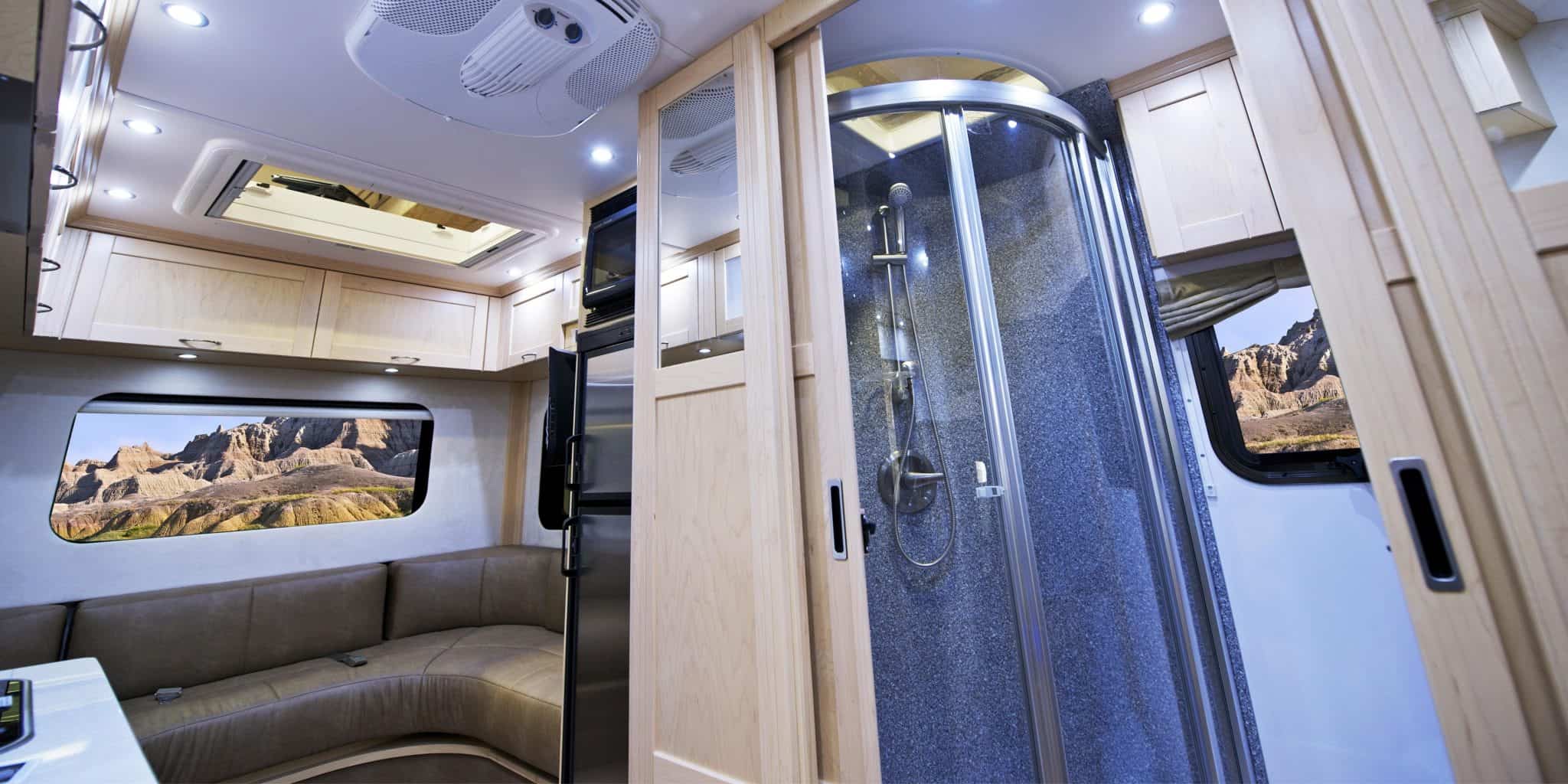 HOW WE BUILT OUR CAMPERVAN SHOWER AND TOILET