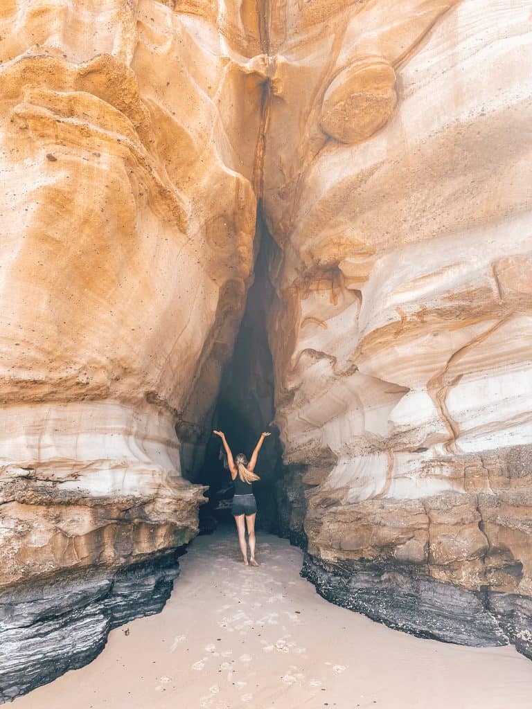 Rainbow Cave - Ghostie beach