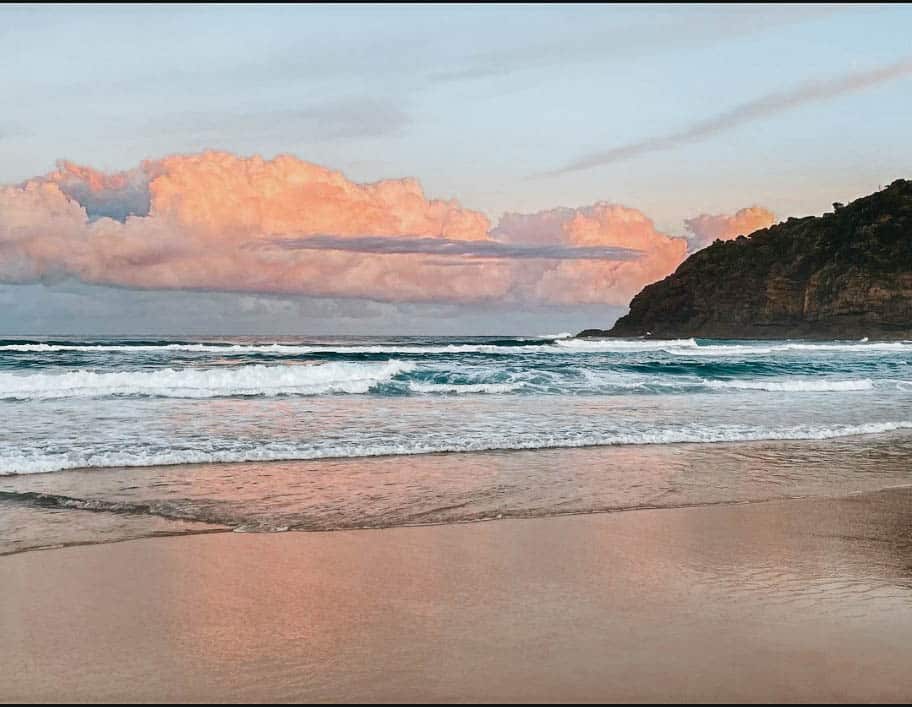 Sunset at Boomerang Beach