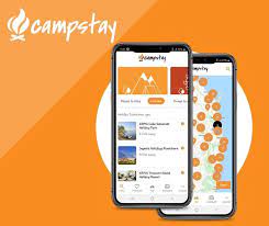 Campstay app screenshots 