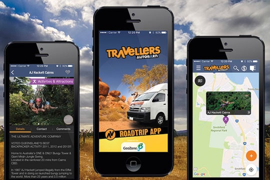 Travellers auto barn app