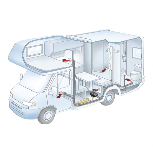 Caravan Diesel Heater Installed 