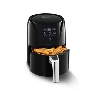 Air Fryer with chips in it