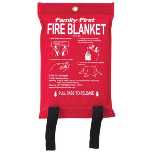 Red Fire Blanket