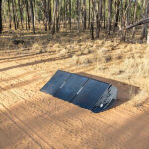 Portable Solar Panels on the ground