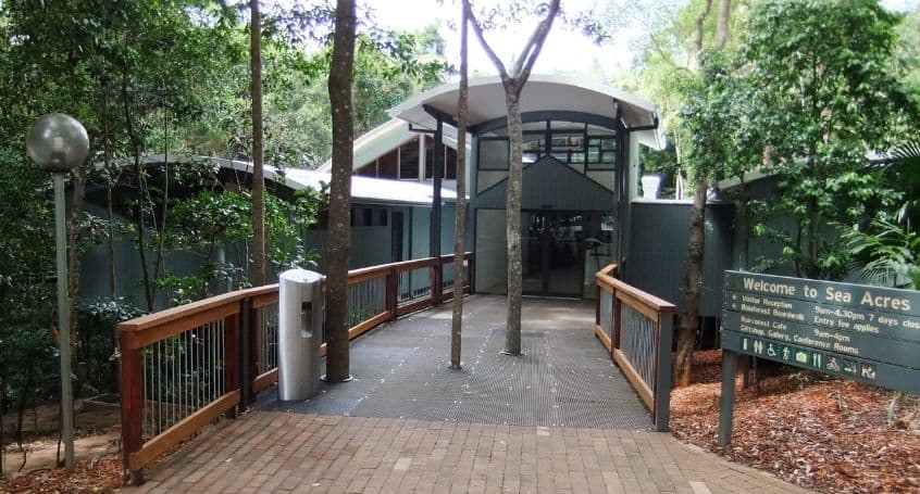 Entrance to the Sea Acres Rainforest