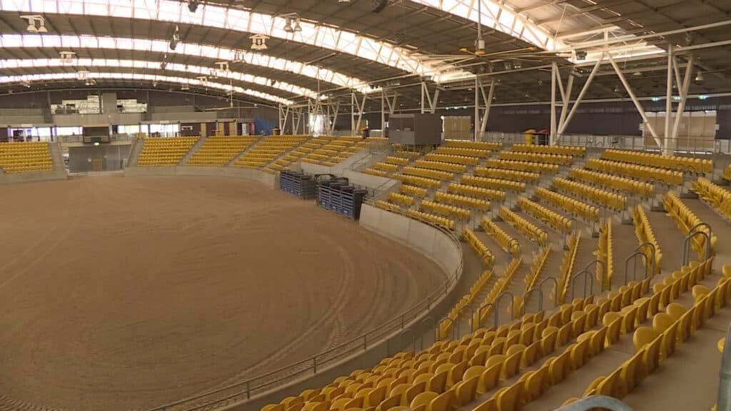 Inside the Australian Equine & Livestock Events Centre