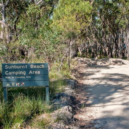 Sunburnt Campgrounds, Meroo National Park