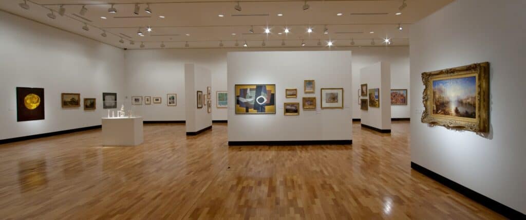 Inside the Tamworth Regional Gallery