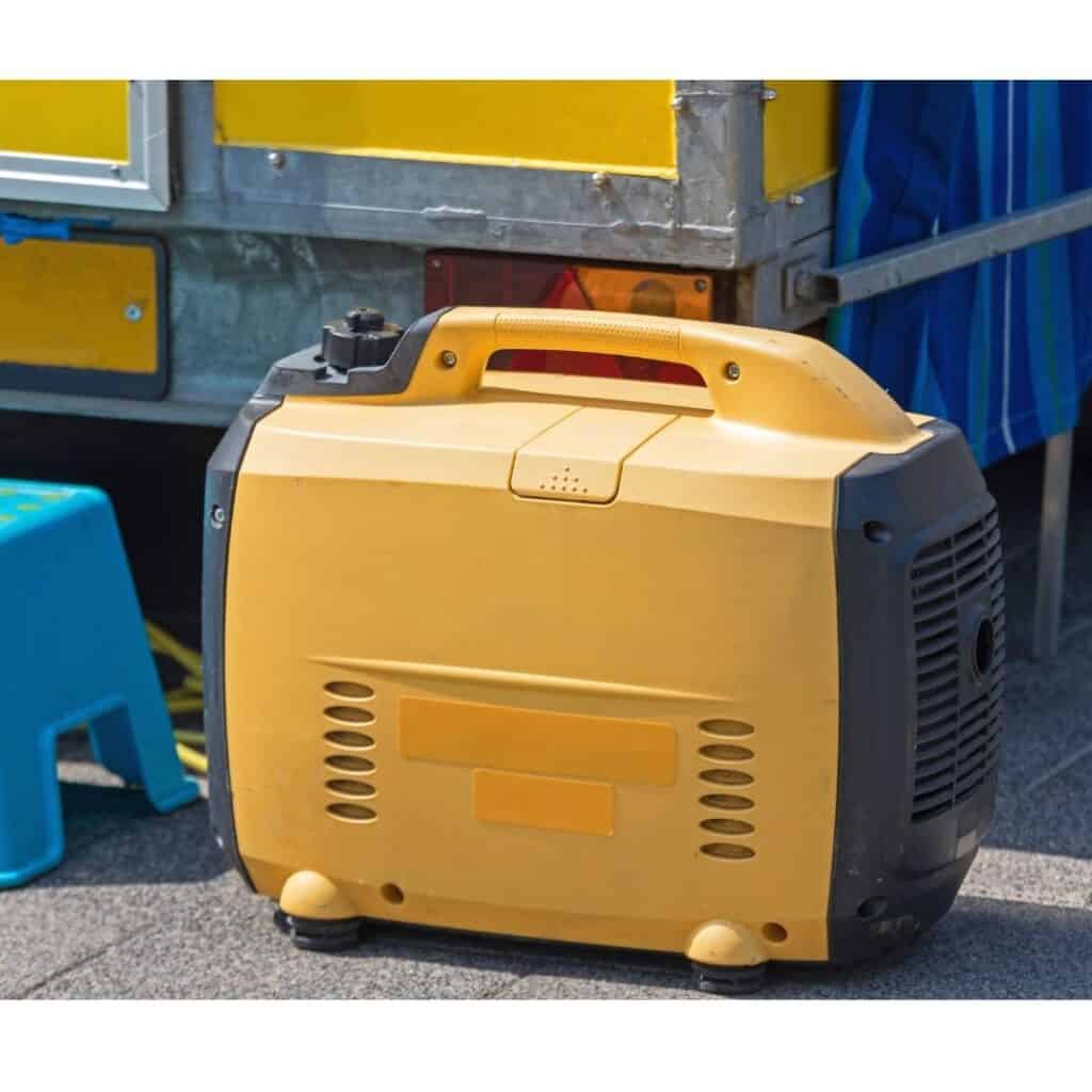 Yellow Portable Generator 