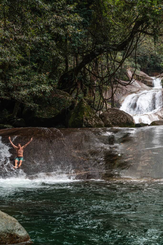 Josephine Falls Natural Rock Slide