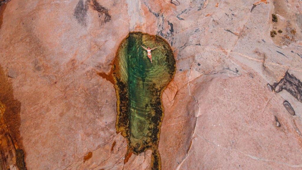 The best rock pool in South Australia can be found at Point Brown