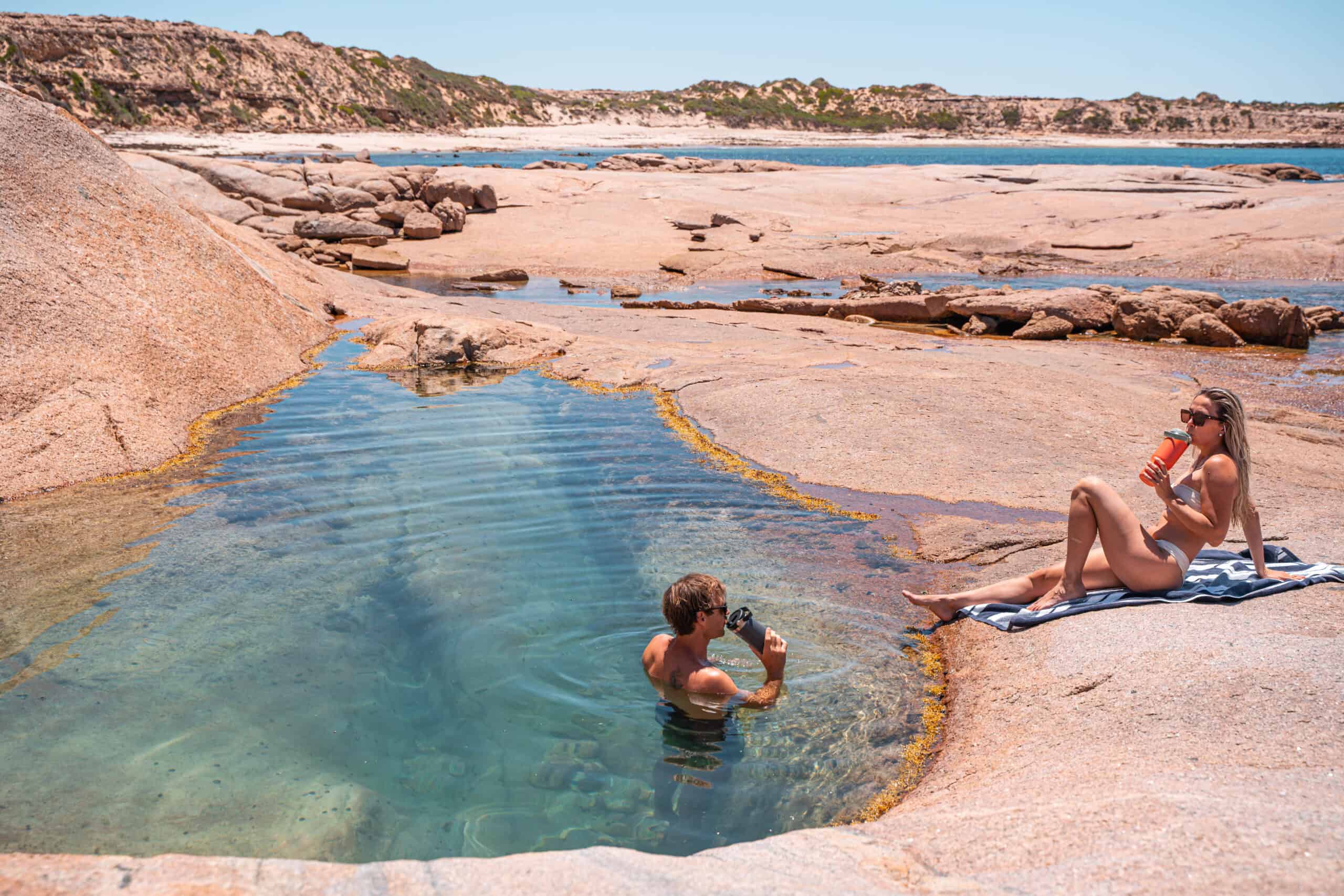 How to find the Best Rock Pool in South Australia at Point Brown