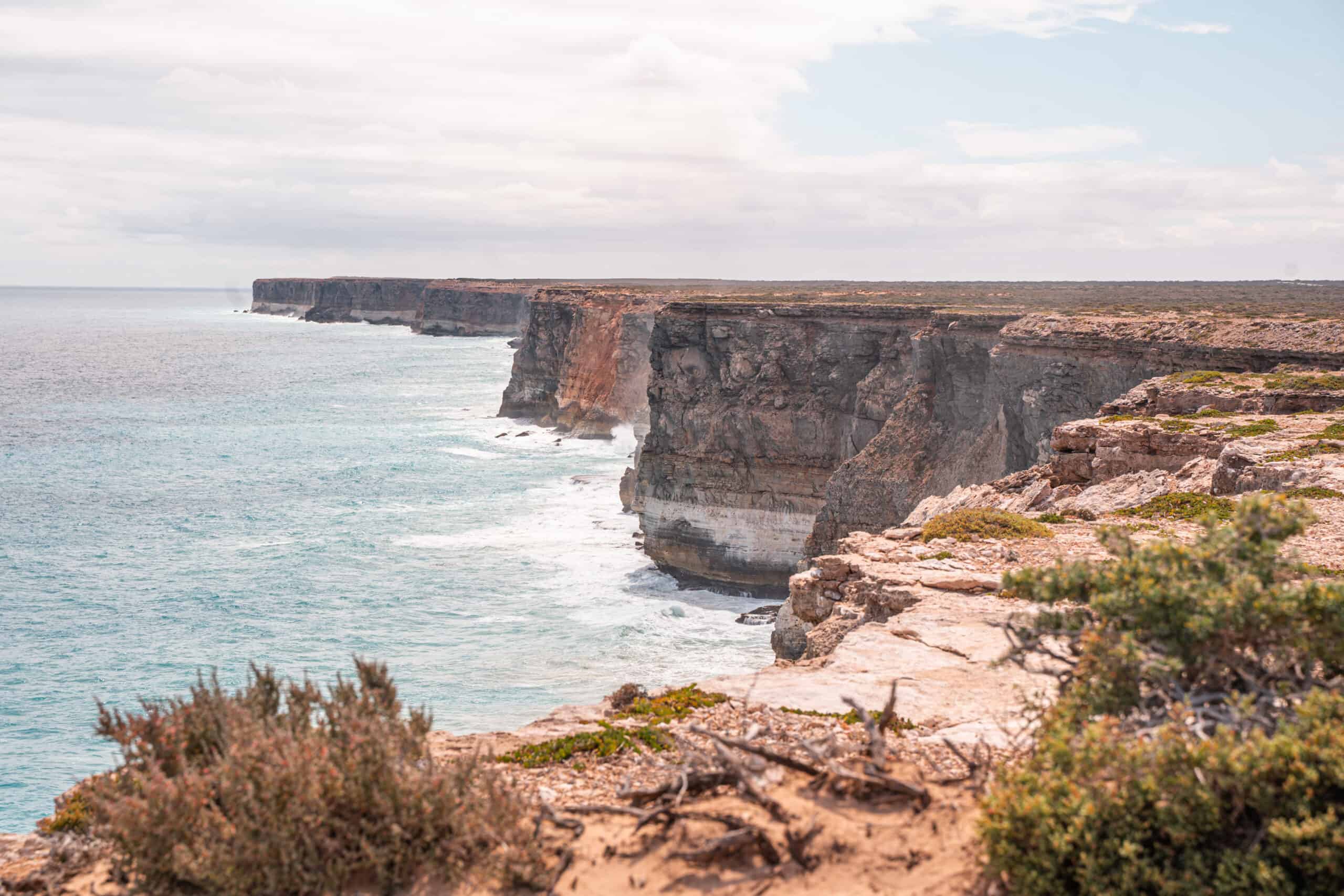 Bunda Cliffs view in South Australia