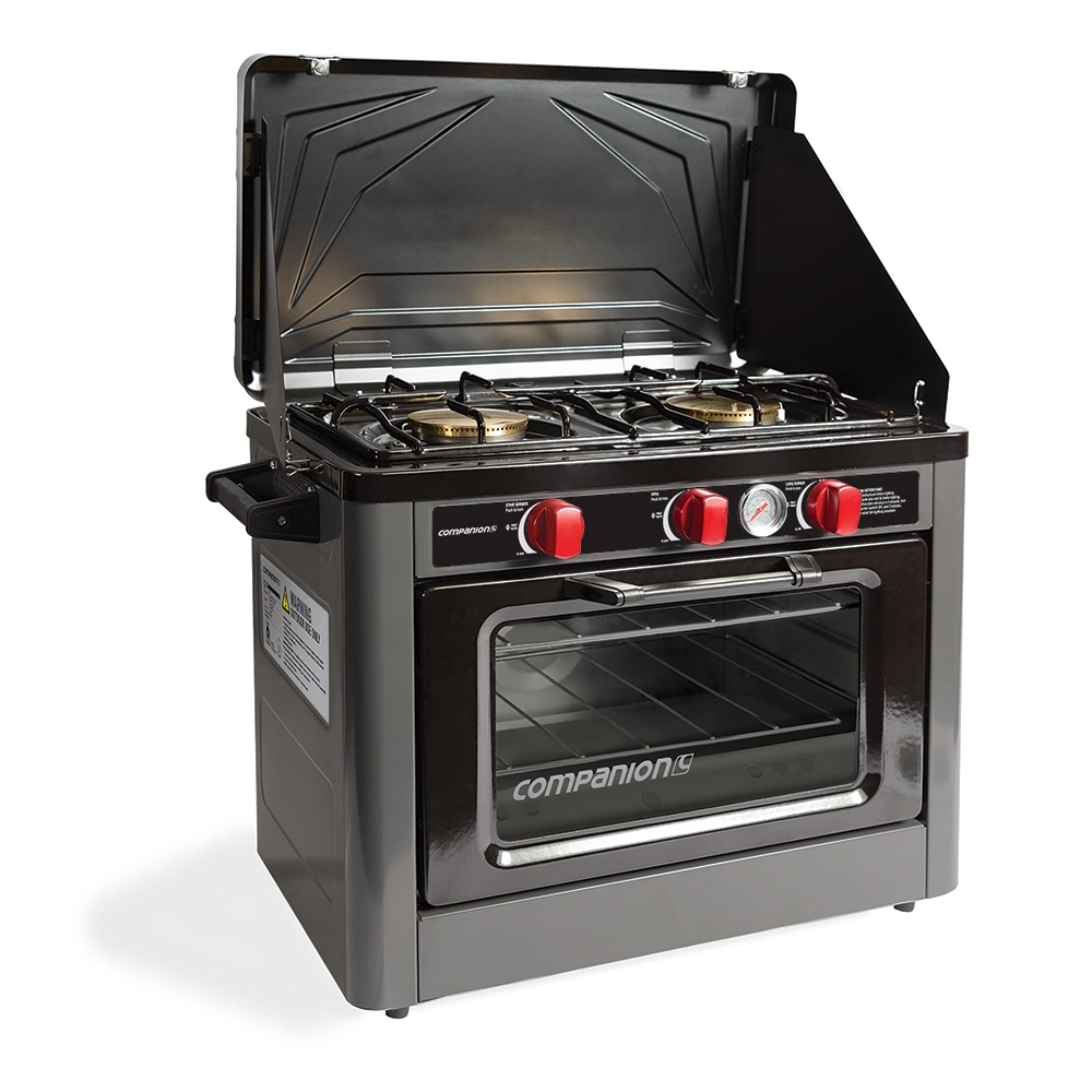 Product shot of the Companion Portable Outdoor Gas Oven & Cooktop