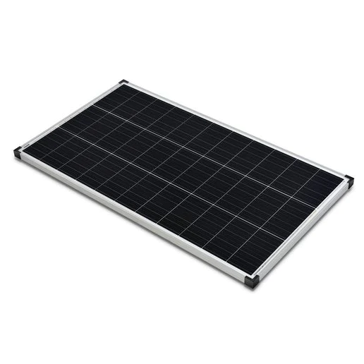 Product shot of the MaxRay 200W 12V Mono Solar Panel