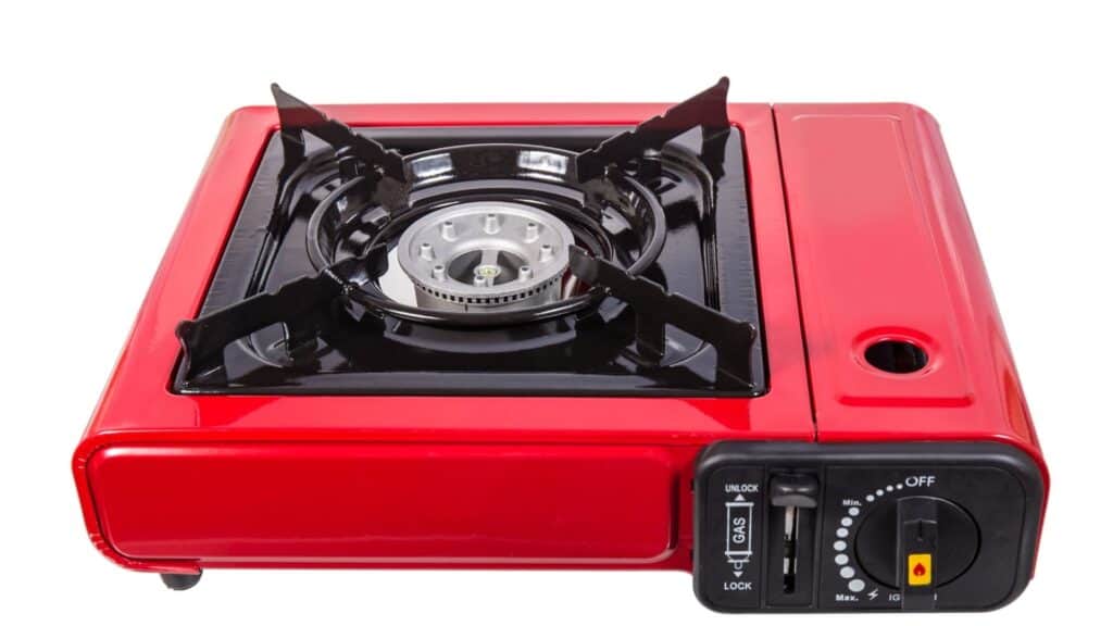 Portable gas cook top