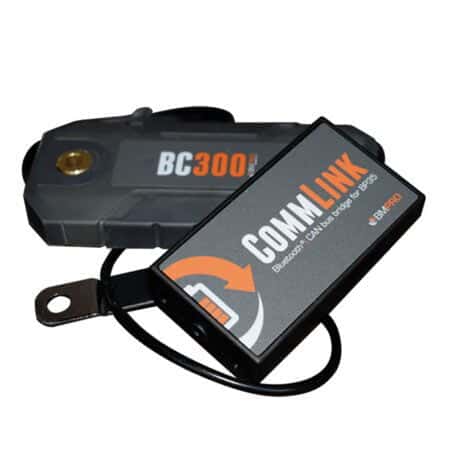 Product shot of the BMPRO BC300 External Shunt and CommLink
