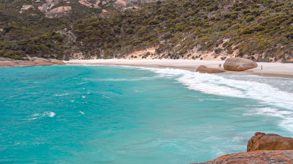 A landscape picture of Little Beach in Albany