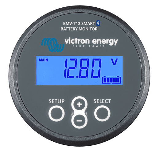 Product shot of the Victron Battery Monitor BMV-712 Smart 