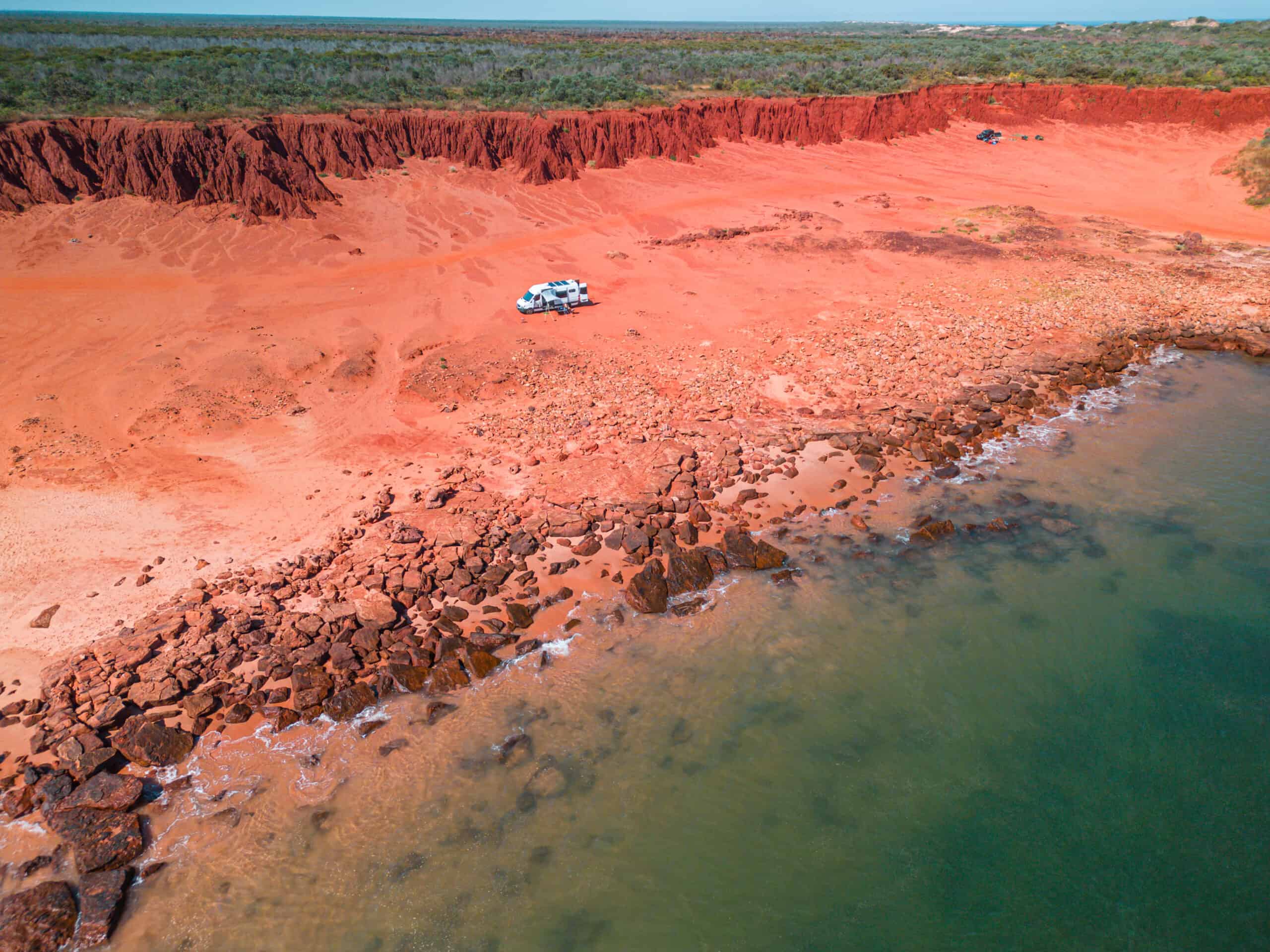 Camper Van At James Price in Broome Australia